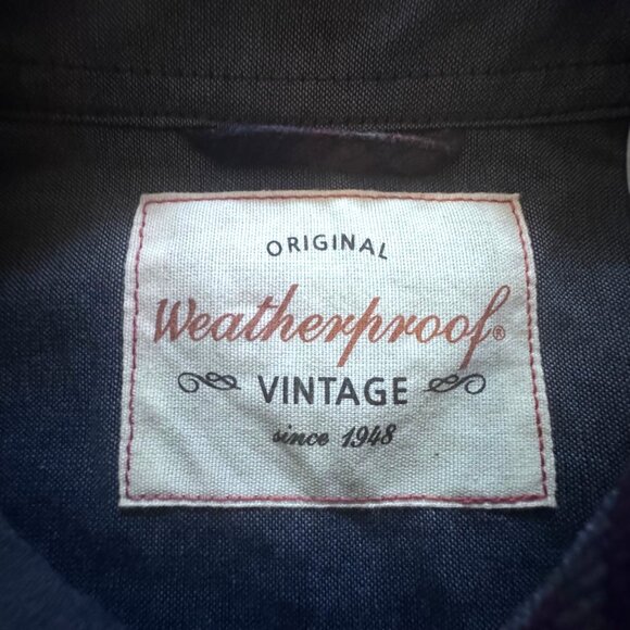 Weatherproof Vintage Mens Plaid Button-Down Shirt Size Small Sml S - Picture 7 of 11